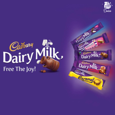 SOCOLA CADBURY DAIRY MILK 4 VỊ THANH 40G