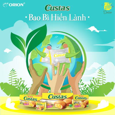 BÁNH BÔNG LAN CUSTAS HỘP 282G (12 CÁI)