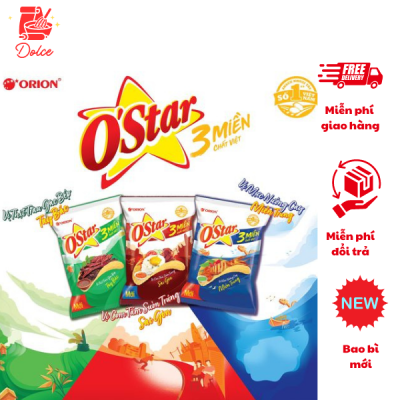 BÁNH SNACK O'STAR 3 MIỀN CHẤT VIỆT - 32G